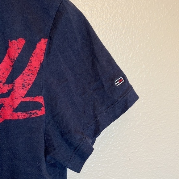 Tommy Hilfiger Navy Blue Short Sleeve Shirt - Picture 4 of 10